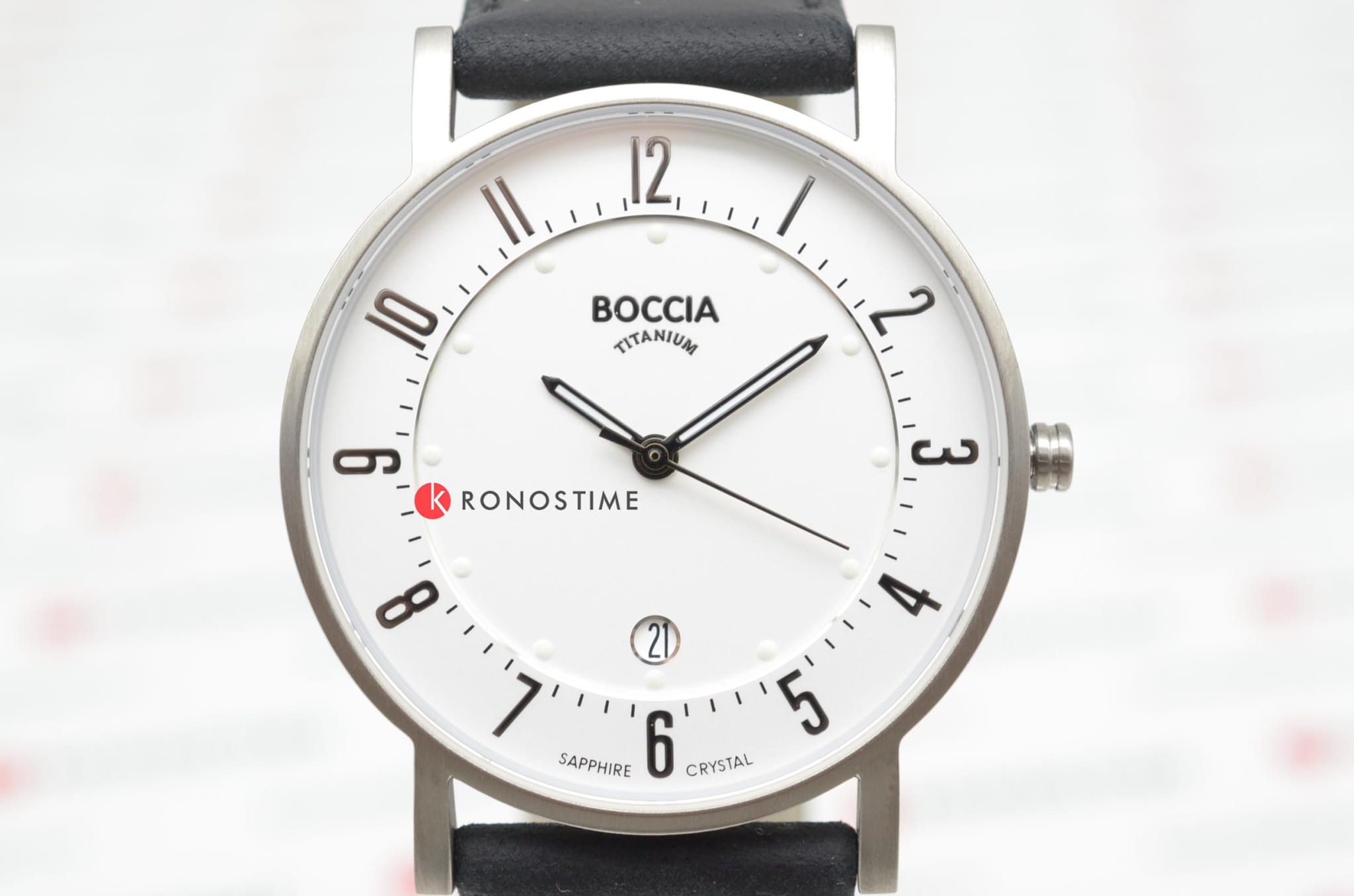 Boccia Titanium Boccia Titanium 3533-03 , наручные мужские часы фото под углом