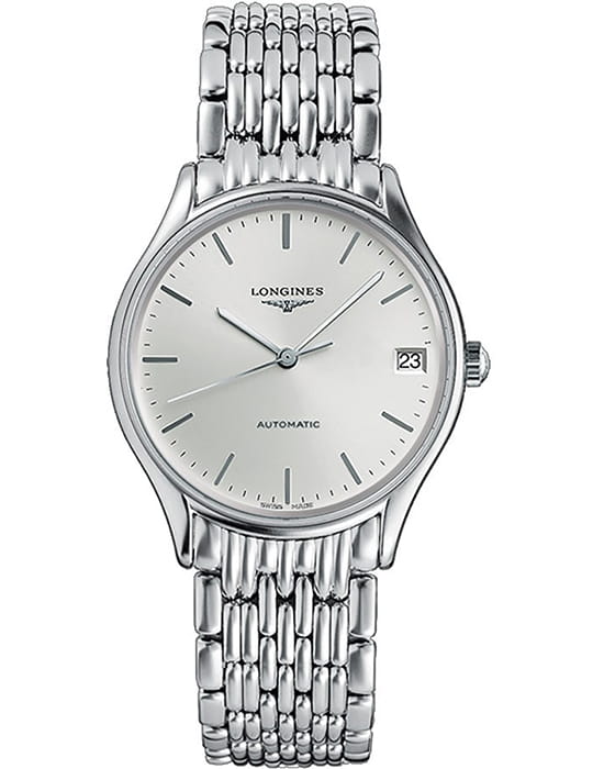 Longines Longines Lyre L4.361.4.72.6   L43614726  механические женские часы серебристый циферблат, браслет нержавеющая сталь — вид спереди