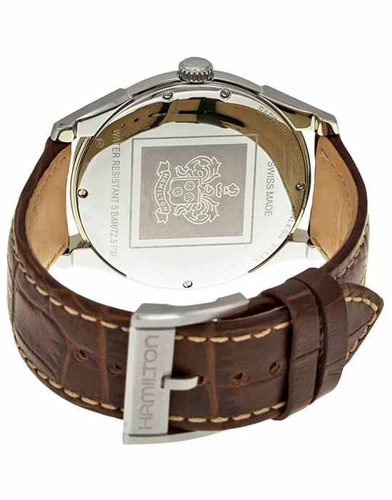 Hamilton Hamilton Jazzmaster Small Second Auto H38655515 механические мужские часы часы крупный план белый циферблата