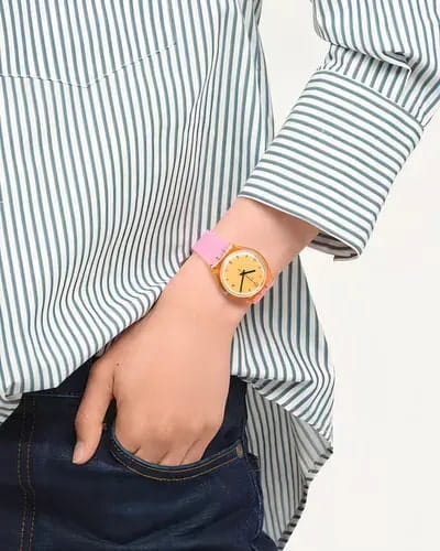 Swatch Swatch Gent Biosourced Standard SO28O401, gent швейцария женские часы на браслете силикон боковой вид