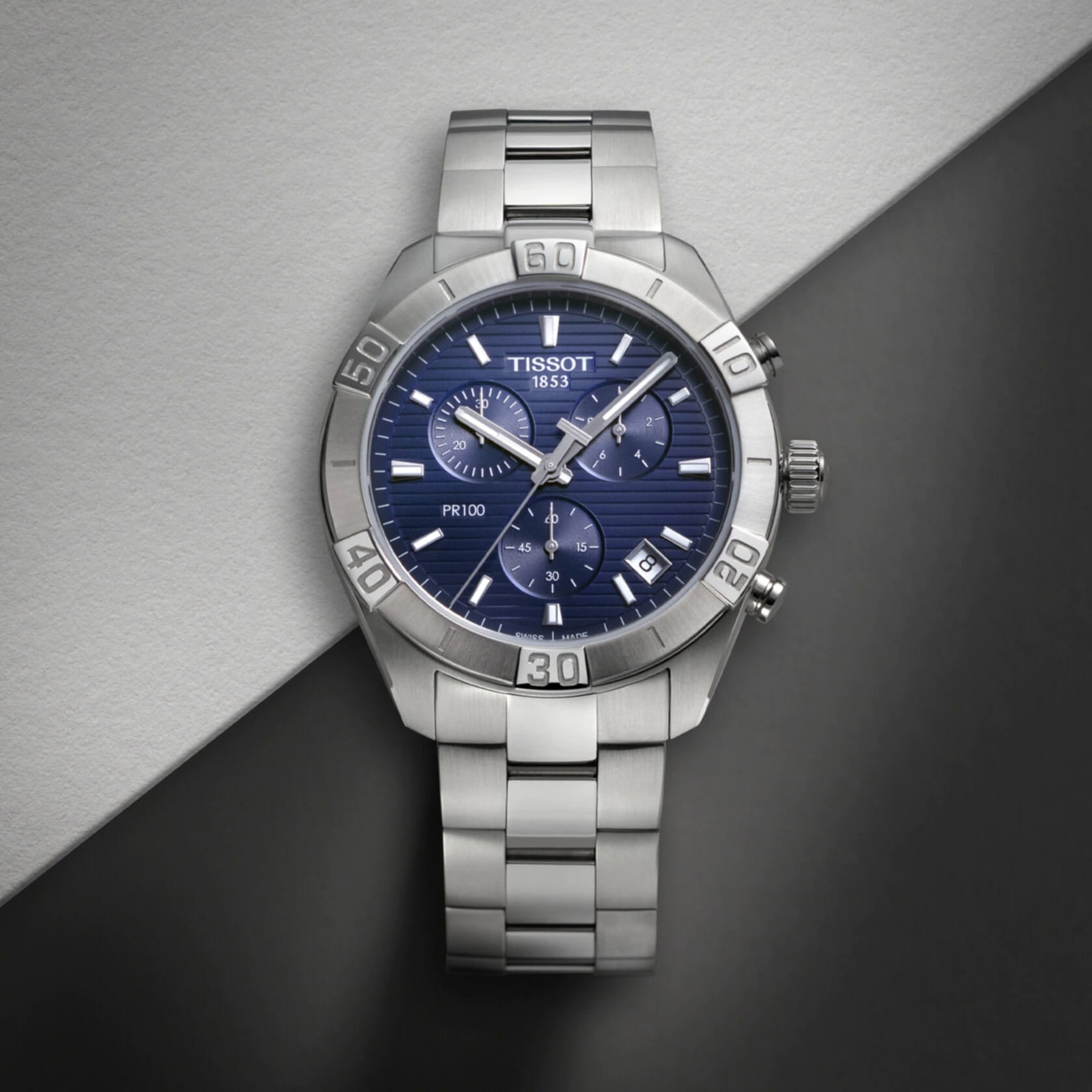 Tissot Tissot PR 100 Sport Gent Chronograph T101.617.11.041.00 PR 100 - задняя крышка сталь металл корпуса, швейцария часы