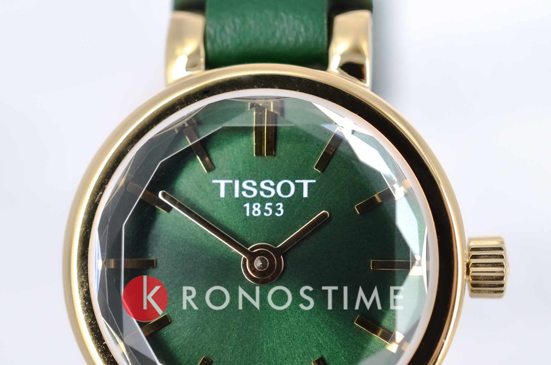 Tissot Tissot Lovely Round T140.009.36.091.00, t-lady швейцария женские часы на браслете кожаный боковой вид