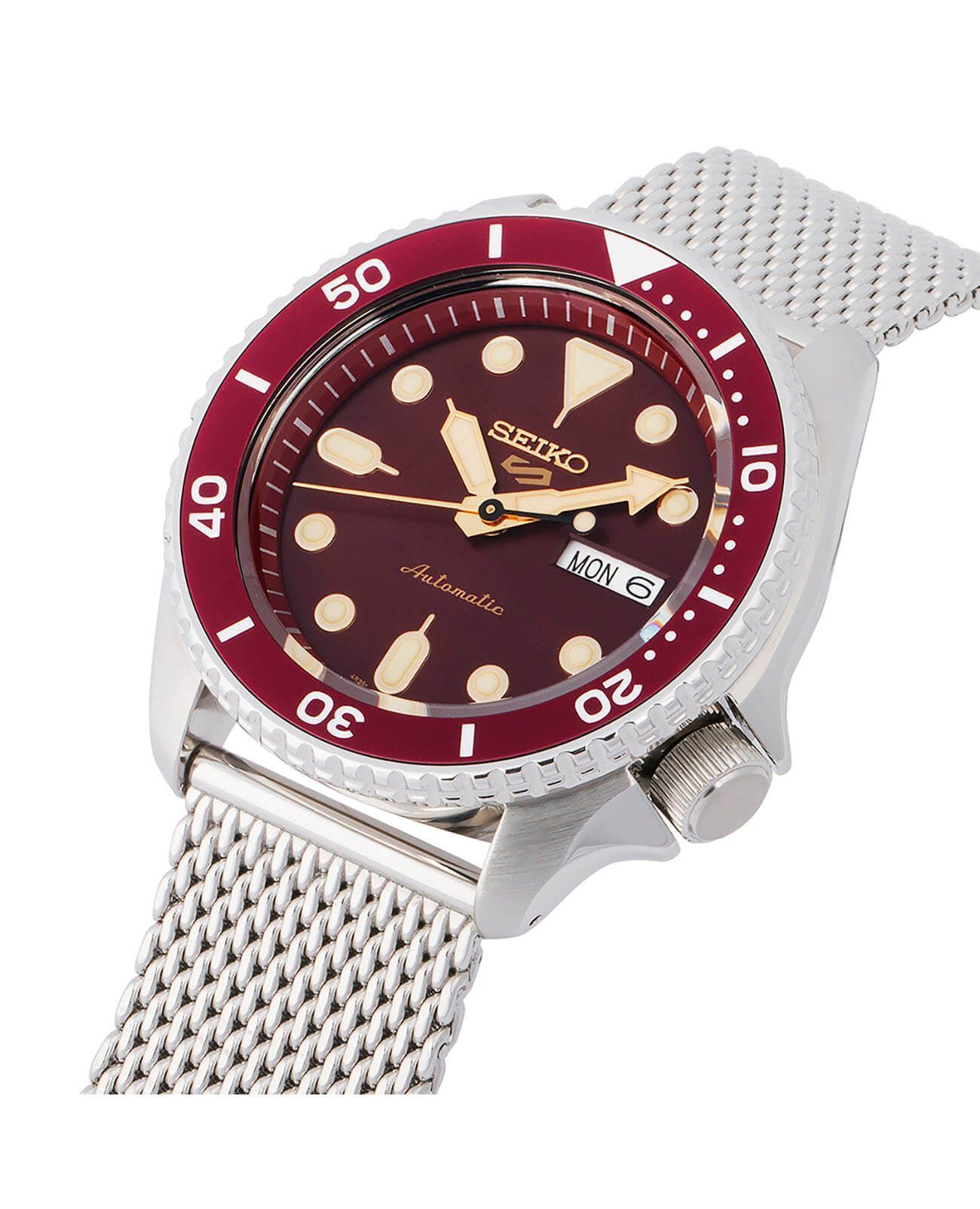 Seiko Seiko 5 Sports SRPD69K1  - задняя крышка сталь металл корпуса, япония часы