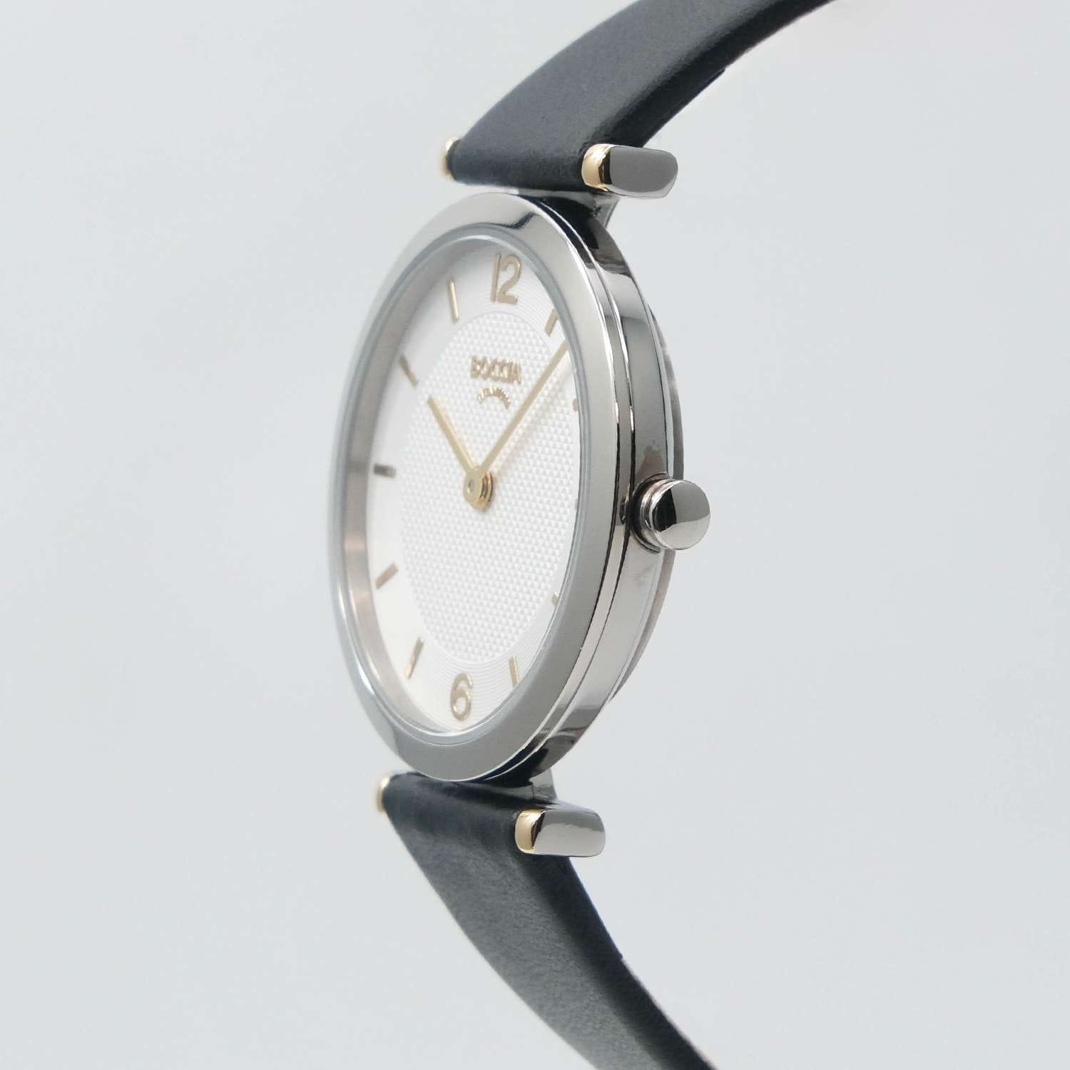 Boccia Titanium Boccia Titanium 3362-01,  германия женские часы на браслете кожаный боковой вид