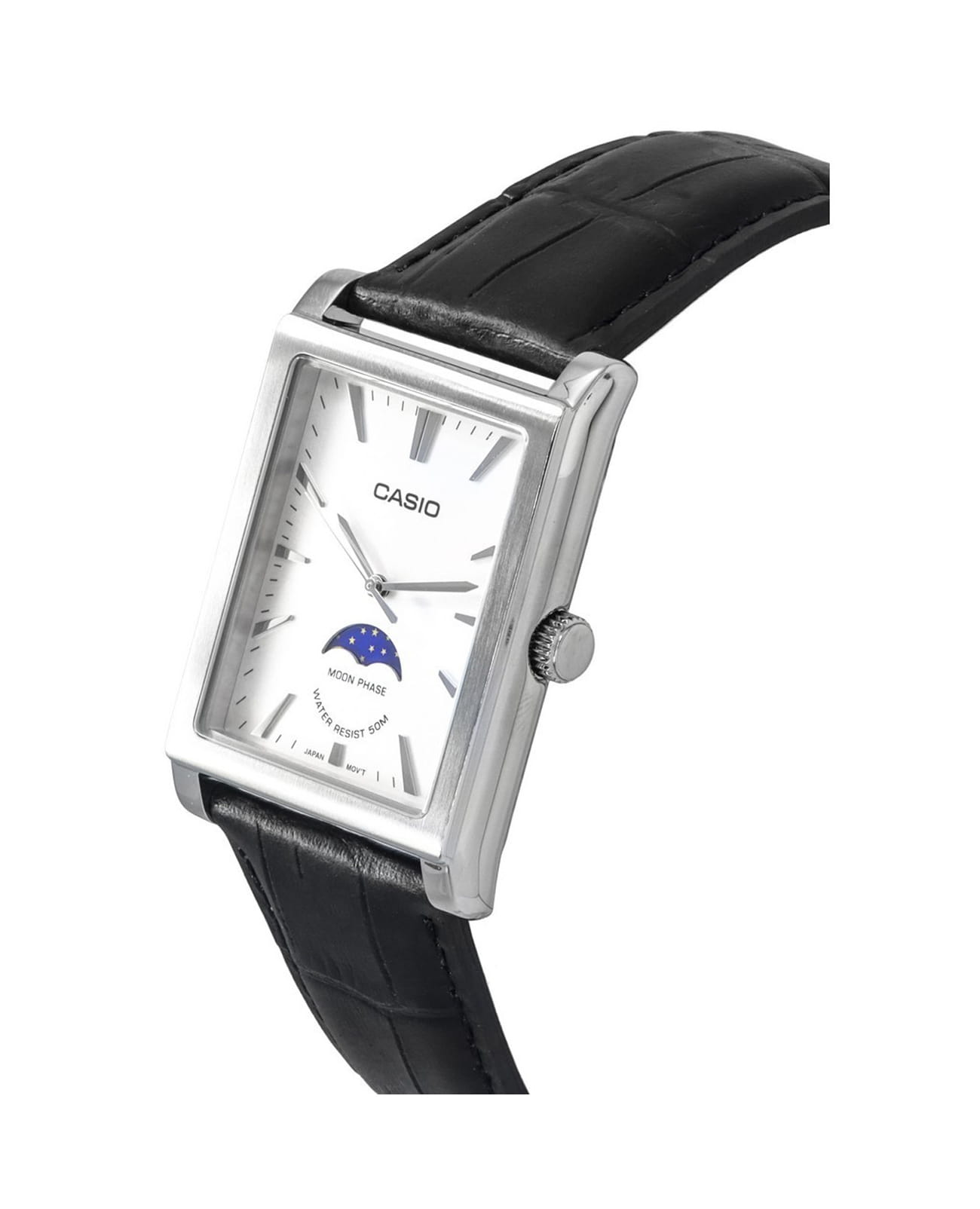 Casio Casio Collection MTP-M105L-7A, collection япония мужские часы на браслете кожаный боковой вид
