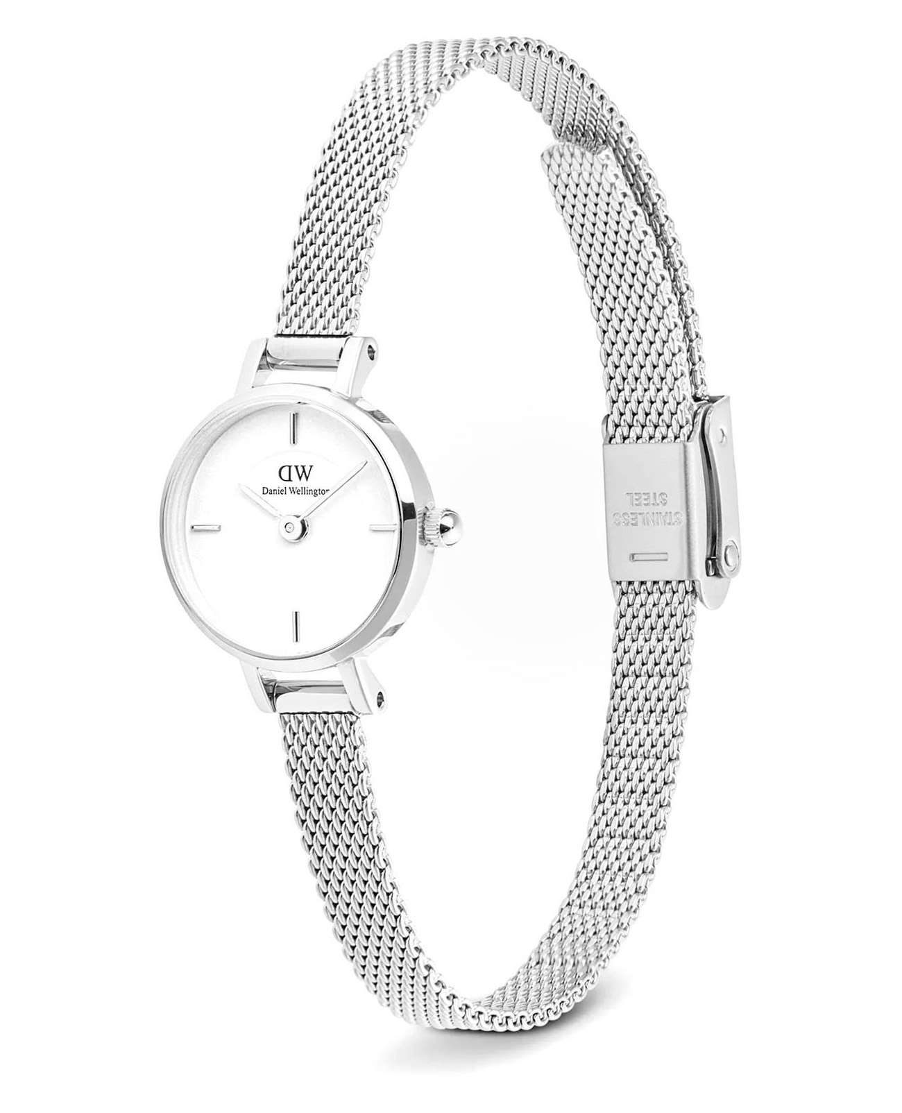 Daniel Wellington Daniel Wellington Petite Mini Champagne Melrose DW00100746, petite швеция женские часы на браслете нержавеющая сталь боковой вид