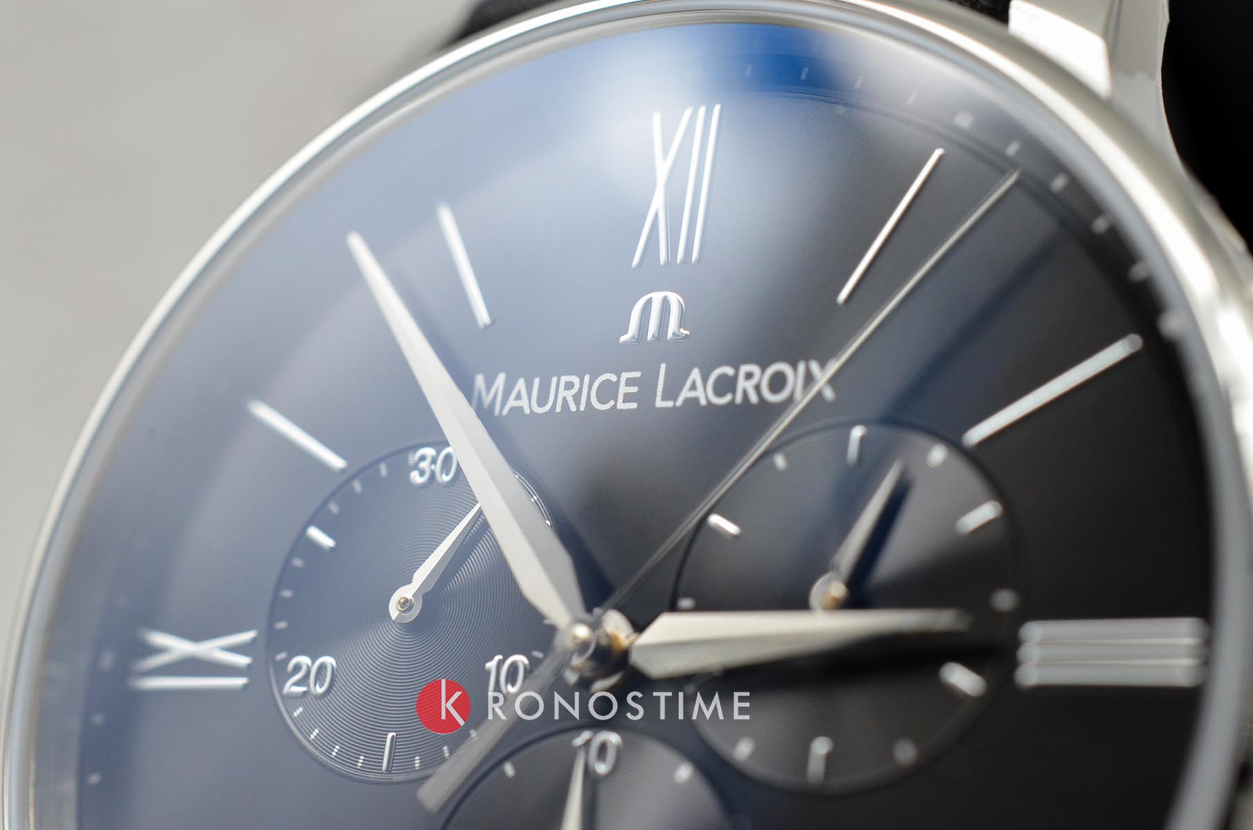Оригинальные часы Maurice Lacroix Maurice Lacroix Eliros Chronograph EL1098-SS001-310-1 кварцевые калибр механизма  общий вид