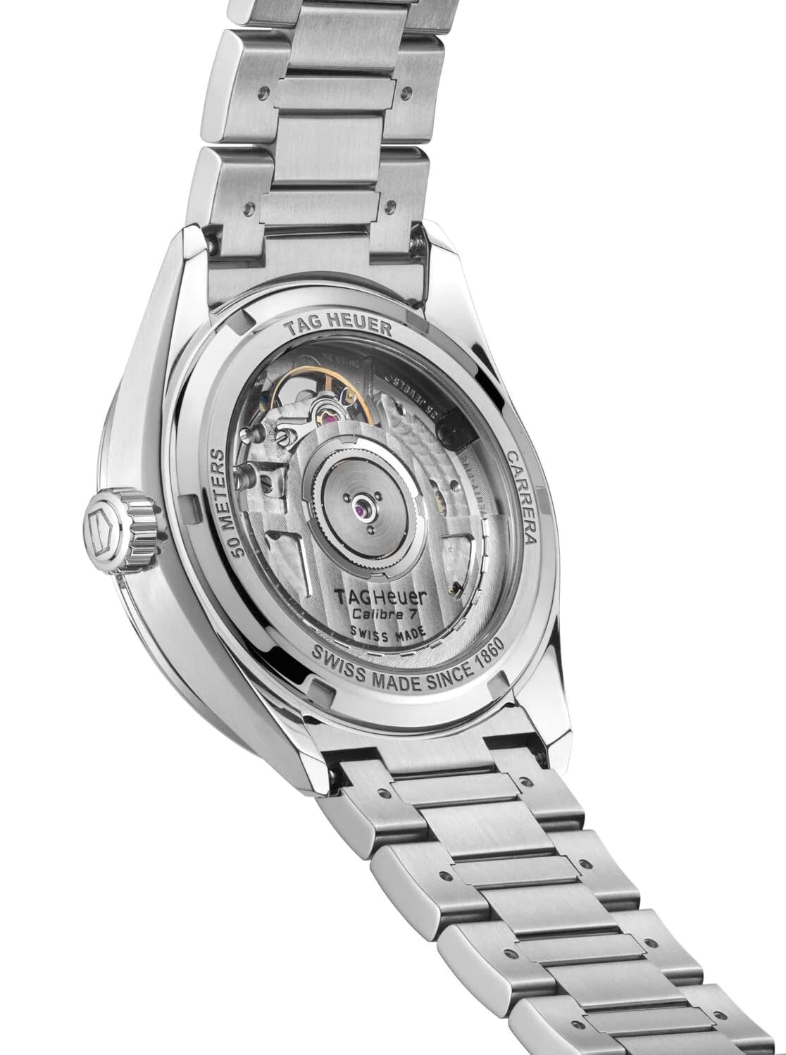 Оригинальные часы TAG Heuer TAG Heuer Carrera Date WBN2311.BA0001 механические калибр механизма calibre 7 общий вид