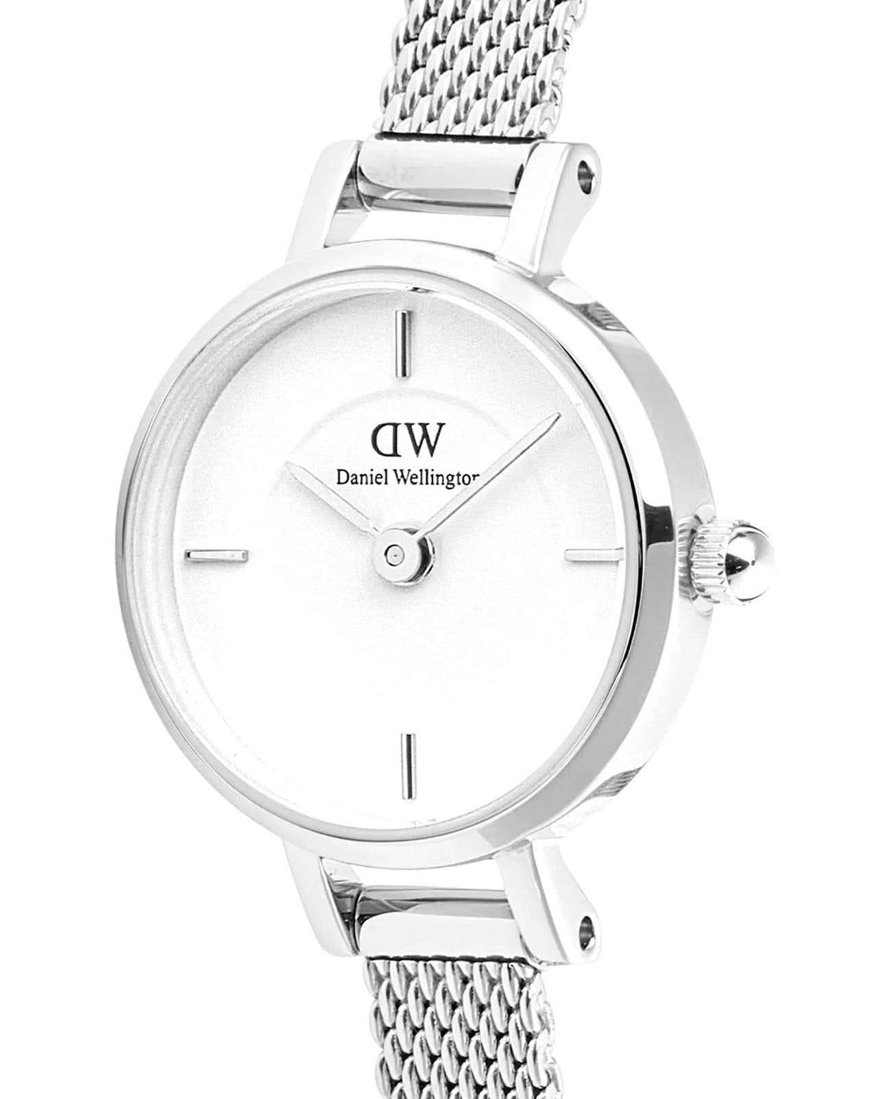 Оригинальные часы Daniel Wellington Daniel Wellington Petite Mini Champagne Melrose DW00100746 кварцевые калибр механизма  общий вид