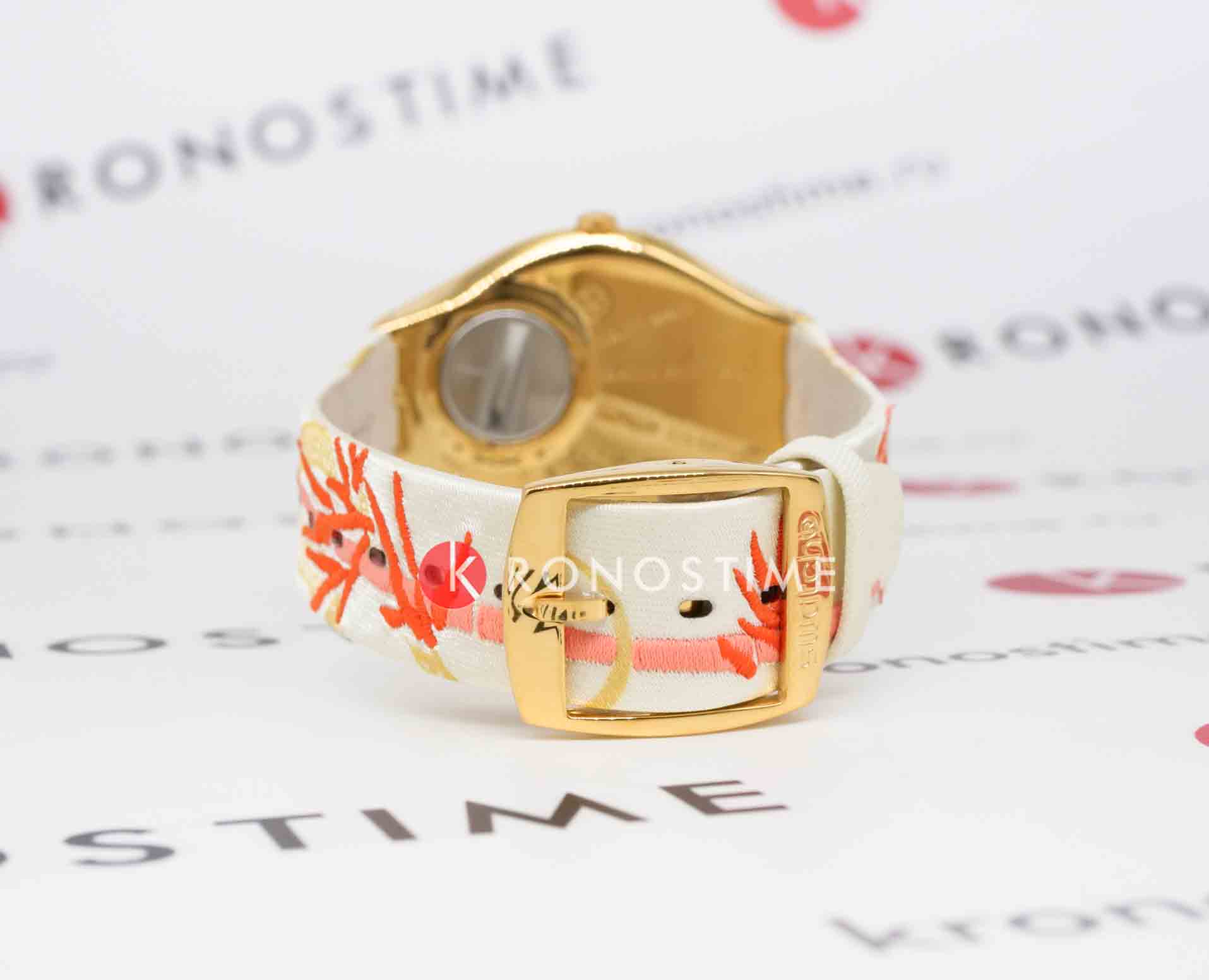 Swatch Swatch Skin Irony SYXZ105 мужские часы золотой циферблат на запястье