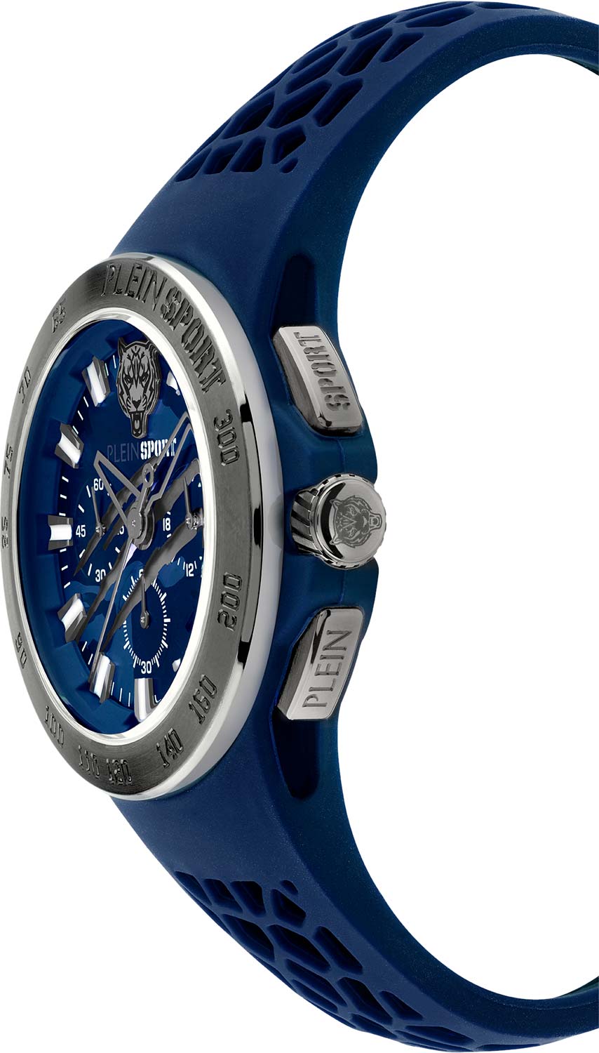 Plein Sport Plein Sport Thunderstorn Chrono PSABA0223,  германия мужские часы на браслете силикон боковой вид