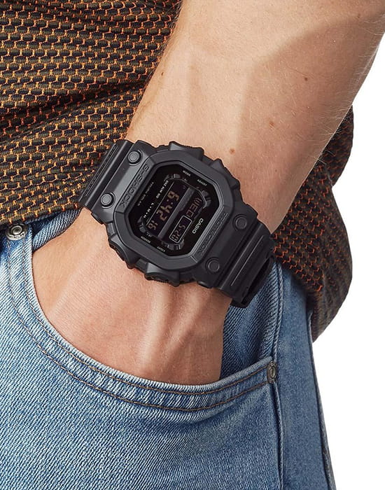 Casio Casio G-Shock GXW-56BB-1 , наручные мужские часы фото под углом