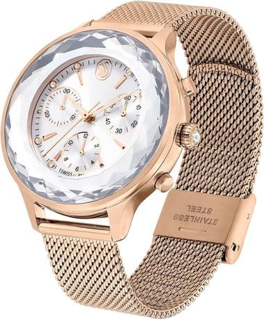 Swarovski Swarovski Nova Chrono 5677506,  швейцария женские часы на браслете нержавеющая сталь с pvd-покрытием боковой вид