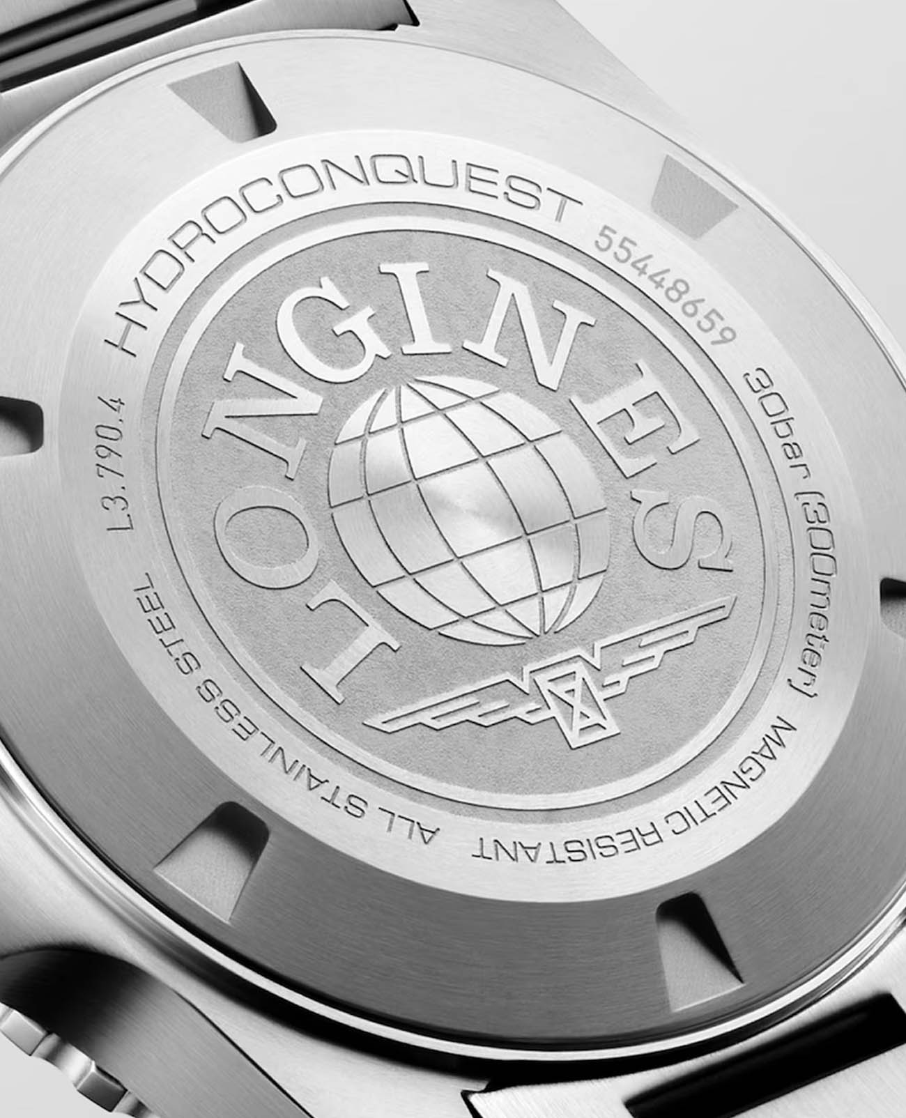 Longines Longines HydroConquest L3.790.4.56.6  - задняя крышка керамика сталь металл корпуса, швейцария часы