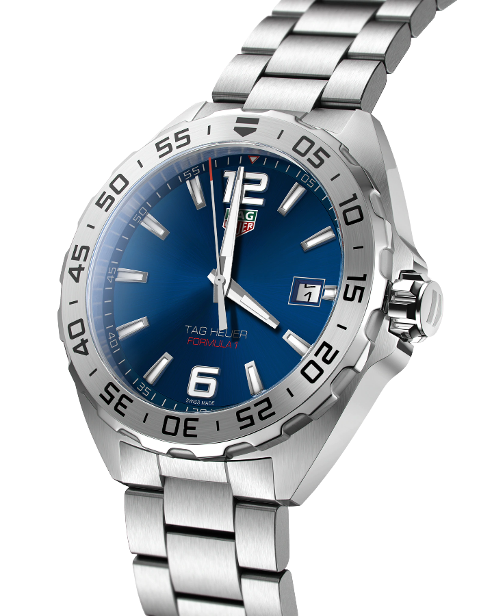 TAG Heuer TAG Heuer Formula 1 WAZ1118.BA0875 мужские часы синий циферблат на запястье