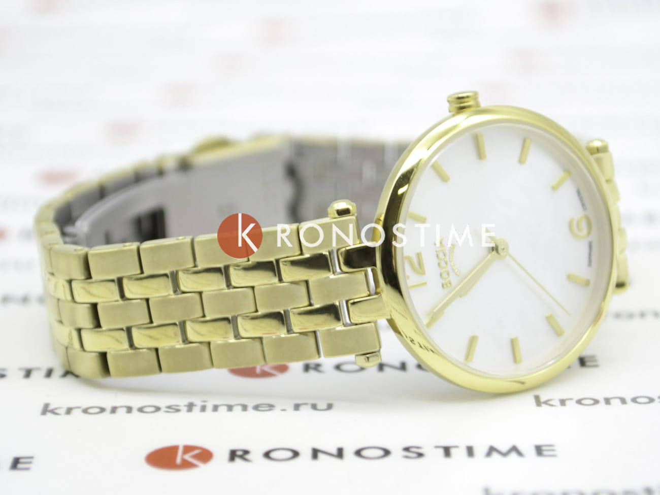 Оригинальные часы Boccia Titanium Boccia Titanium 3339-03 кварцевые калибр механизма  общий вид