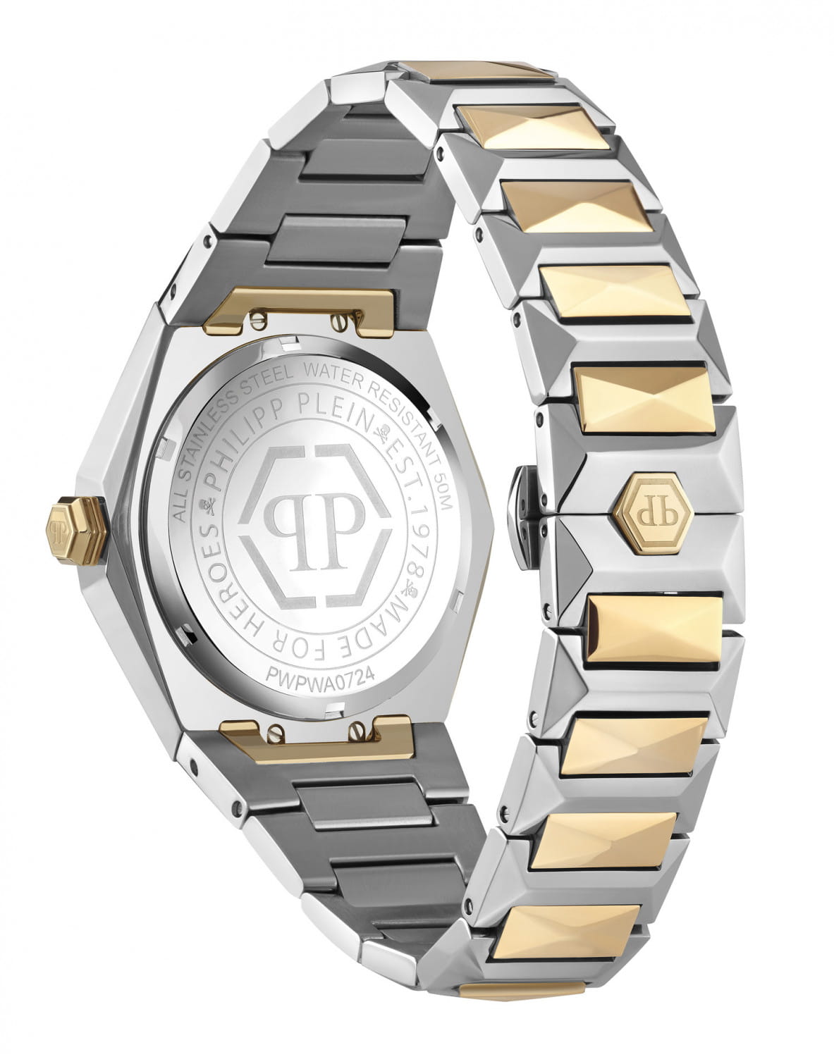 Philipp Plein Philipp Plein The Skull PWPWA0724  - задняя крышка сталь металл корпуса, германия часы