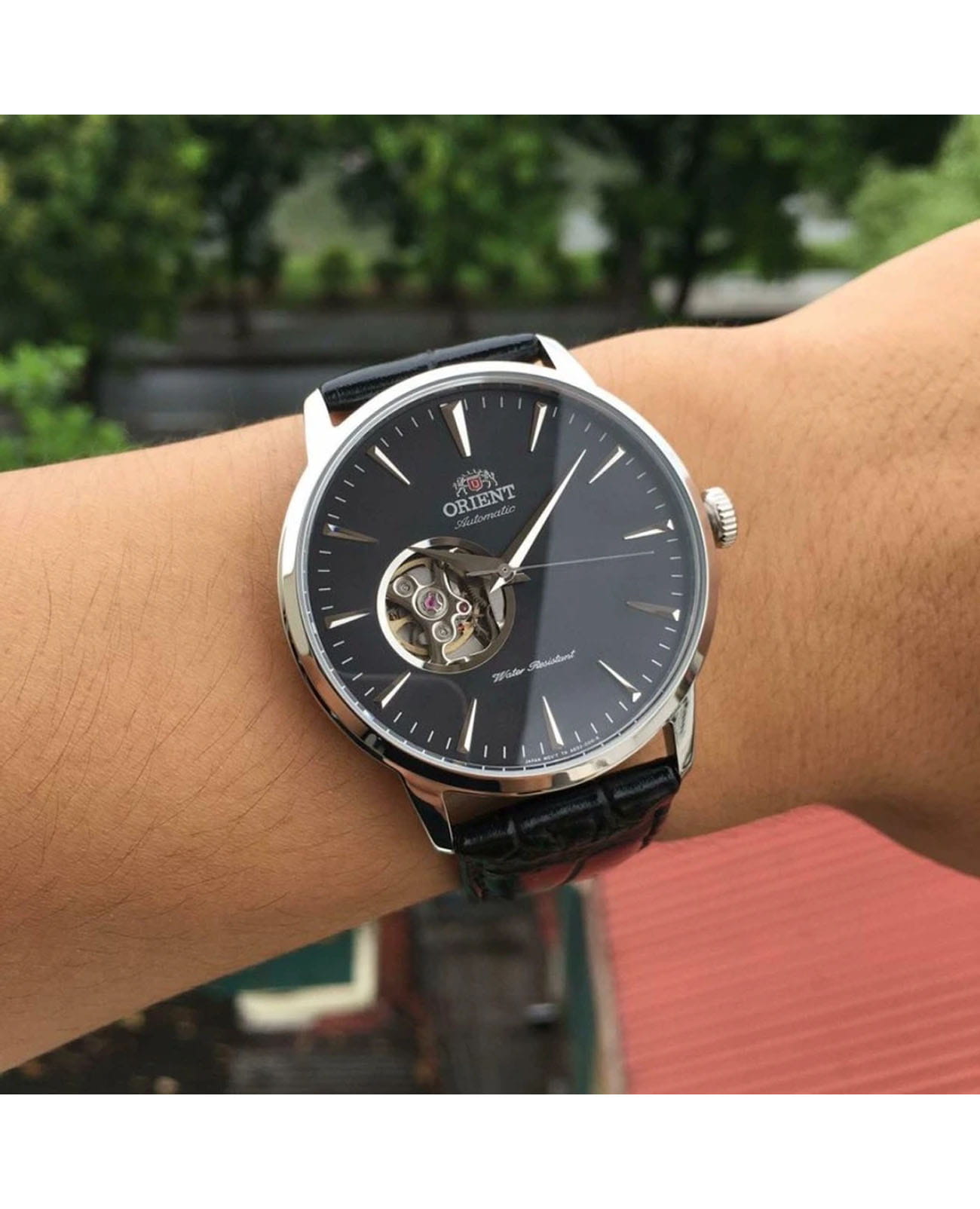 Orient Orient Classic Automatic AG02004B , наручные мужские часы фото под углом