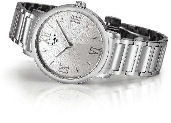 Tissot Tissot T-Trend Happy Chic T034.209.11.033.00 , наручные женские часы фото под углом