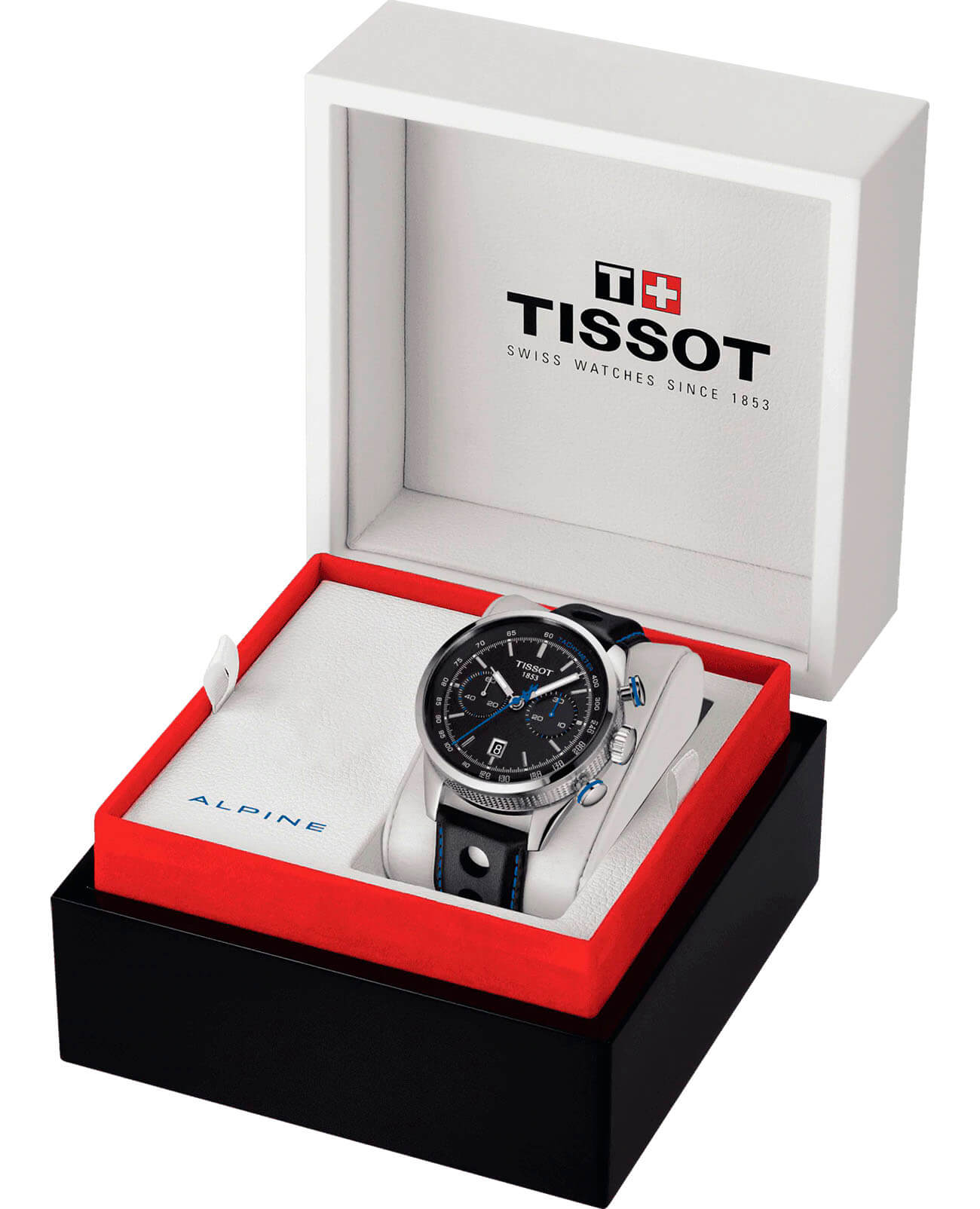 Tissot Tissot Alpine On Board Automatic Chronograph T123.427.16.051.00  - задняя крышка металл сталь корпуса, швейцария часы