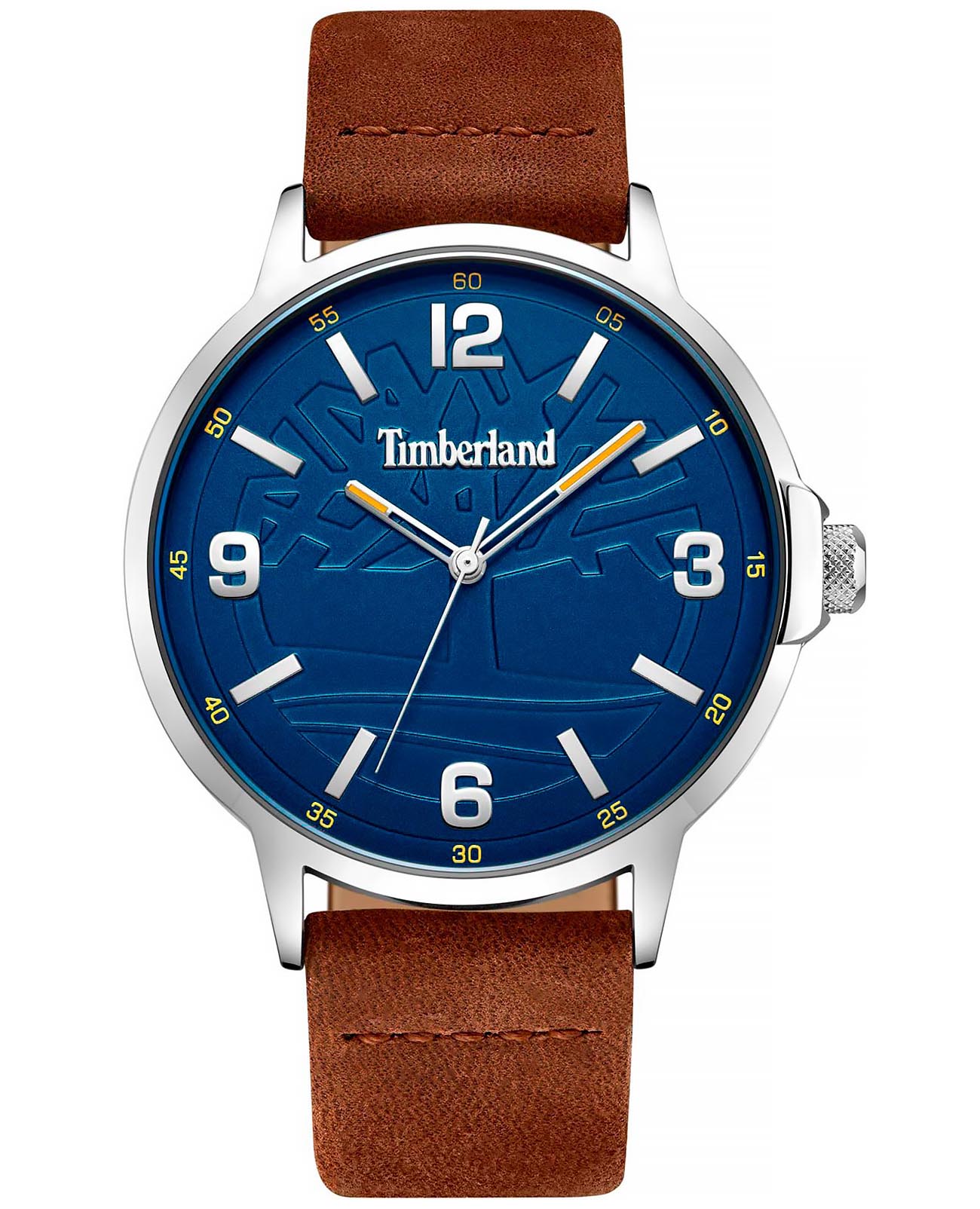 Timberland Timberland Glencove TDWGA0011501  TDWGA0011501 кварцевые мужские часы синий циферблат, браслет кожаный — вид спереди
