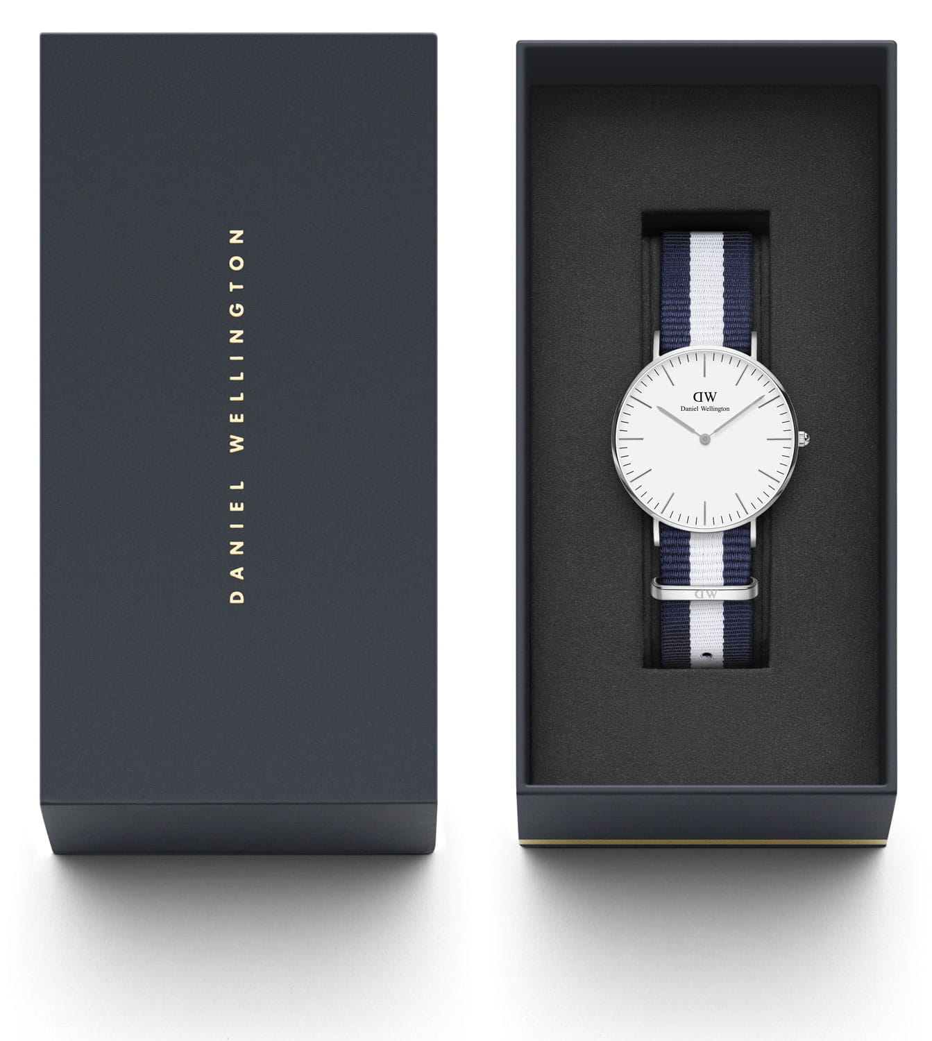 Daniel Wellington Daniel Wellington Classic Glasgow DW00100047 кварцевые женские часы часы крупный план белый циферблата