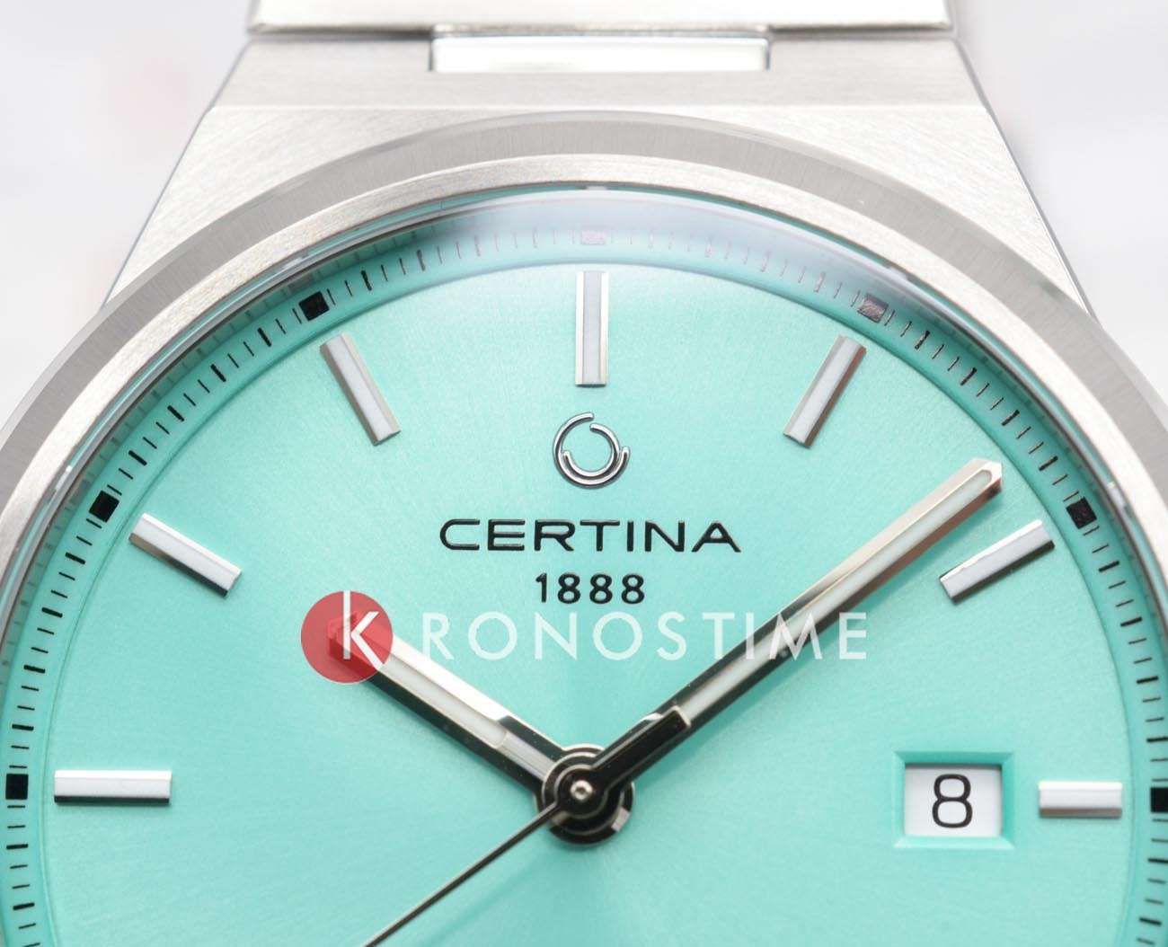 Certina Certina DS-7 Powermatic 80 - C043.407.11.351.00, ds powermatic 80 швейцария женские часы на браслете нержавеющая сталь боковой вид