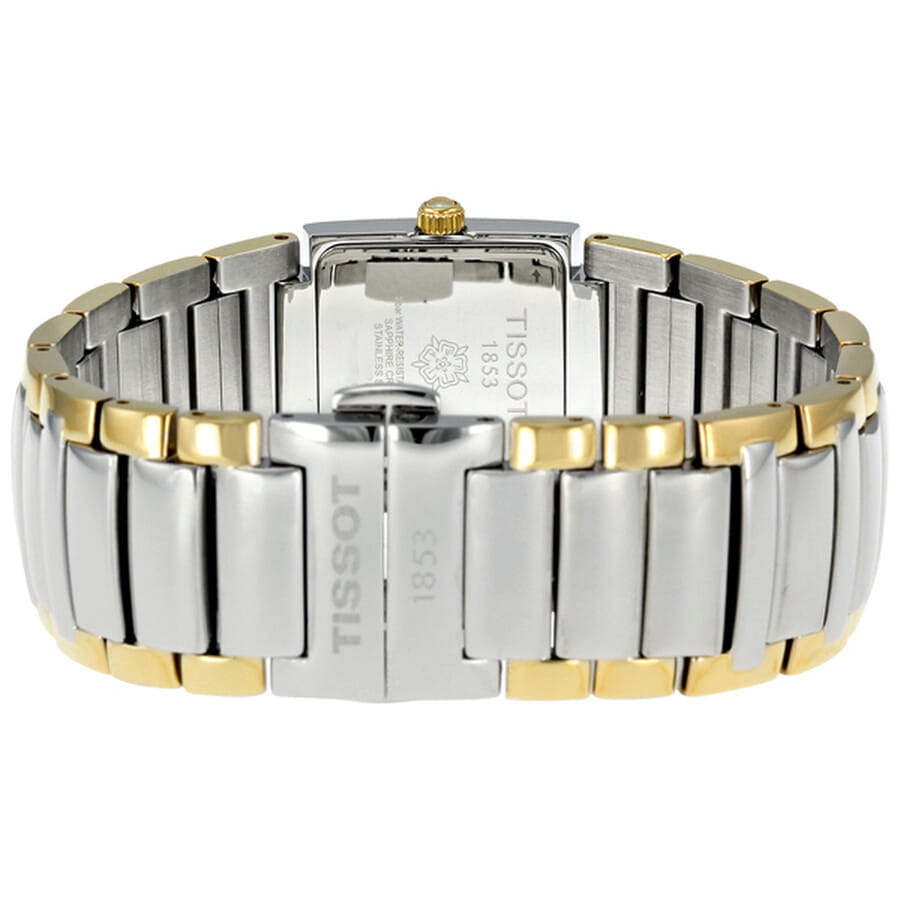Tissot Tissot T-Trend T-Evocation T10 T051.310.22.031.00, t-lady швейцария женские часы на браслете нержавеющая сталь с pvd-покрытием боковой вид
