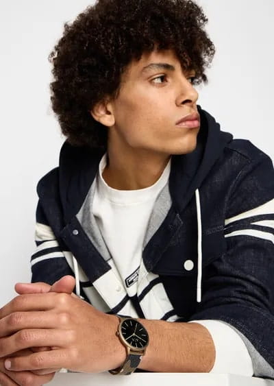 Armani Exchange Armani Exchange Cayde AX2754  - задняя крышка металл сталь корпуса, италия часы