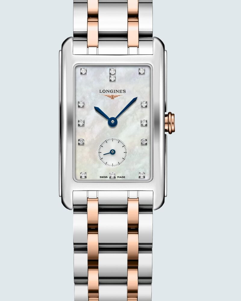 Longines Longines DolceVita L5.512.5.87.7 женские часы перламутровый циферблат на запястье