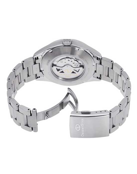 Orient Orient RE-AU0402B (RK-AU0402B), star япония мужские часы на браслете нержавеющая сталь боковой вид
