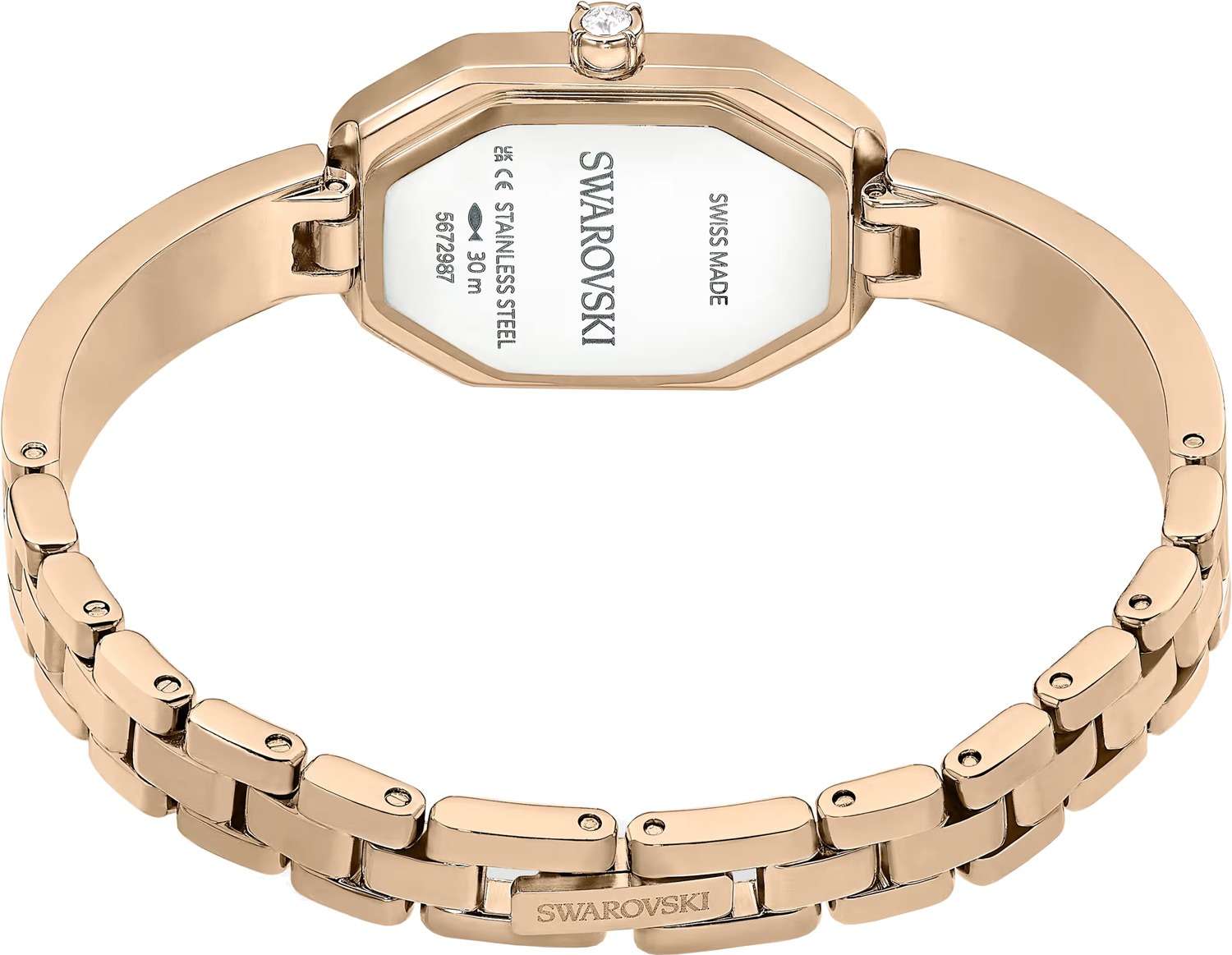 Swarovski Swarovski Dextera Bangle 5672987 женские часы серебристый циферблат на запястье