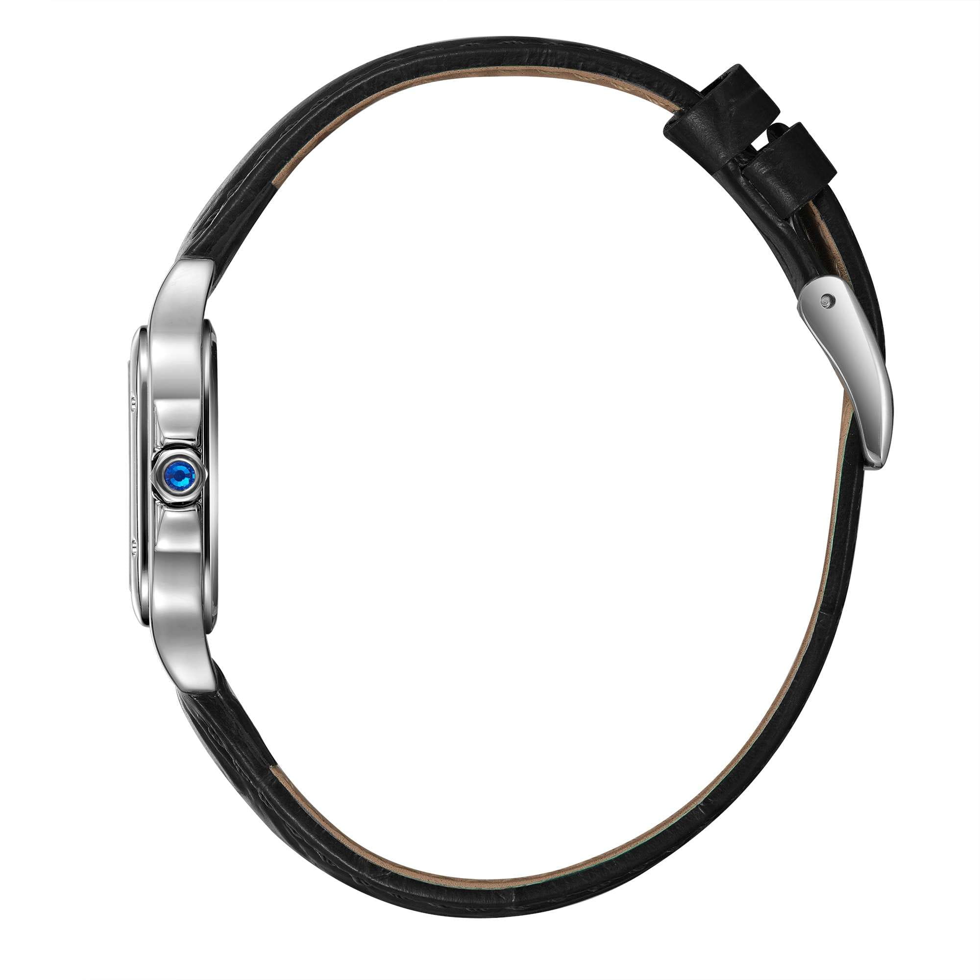 Lee Cooper Lee Cooper LC08191.331,  англия женские часы на браслете кожаный боковой вид