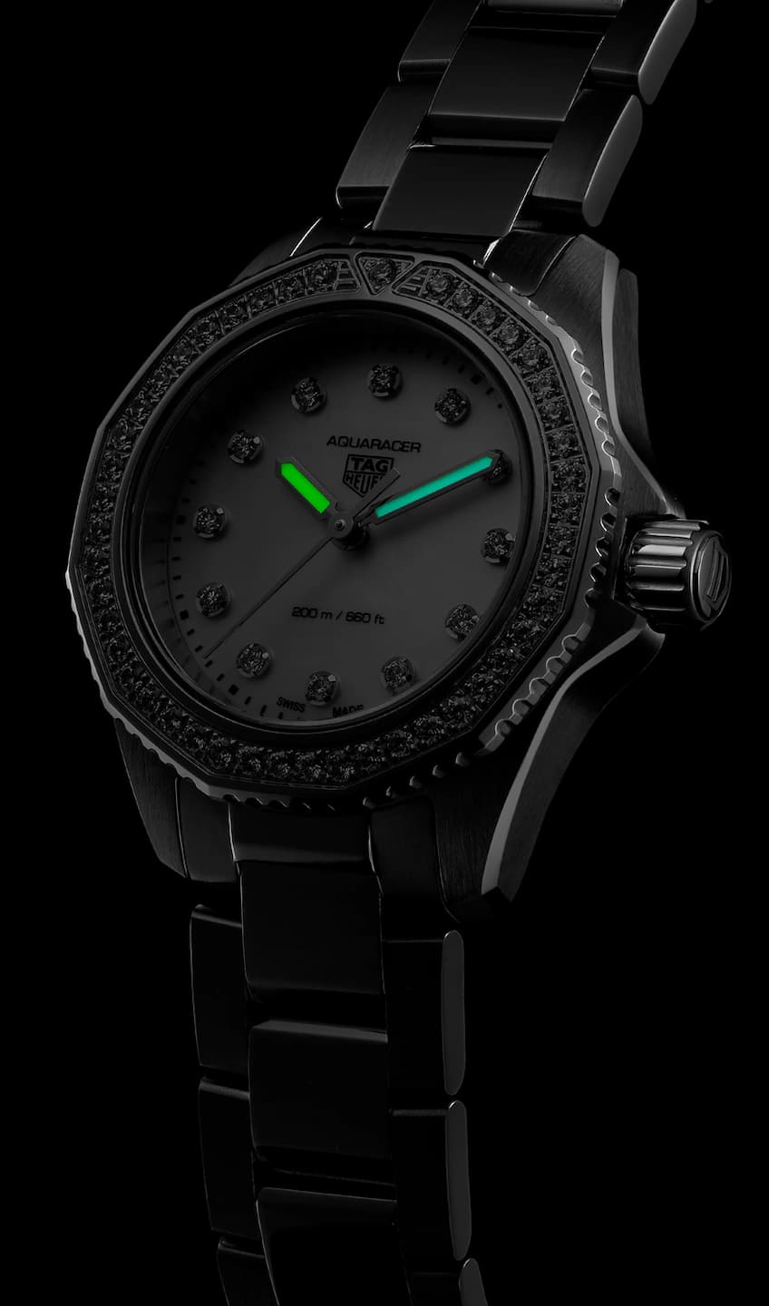 Оригинальные часы TAG Heuer TAG Heuer Aquaracer Professional 200 WBP1417.BA0622 кварцевые калибр механизма  общий вид