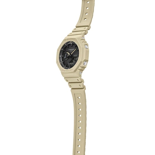 Casio GA-2100-5A мужские часы застежка крупным планом