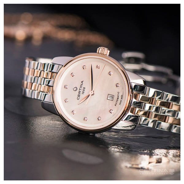 Certina Certina DS Podium Lady Automatic 29mm C001.007.22.116.00 , наручные женские часы фото под углом