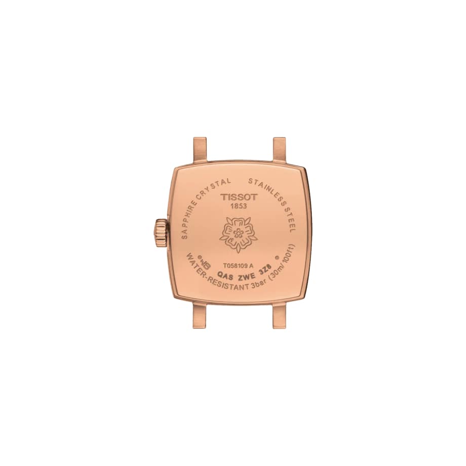 Tissot Tissot Lovely Square T058.109.36.031.01 женские часы серебристый циферблат на запястье