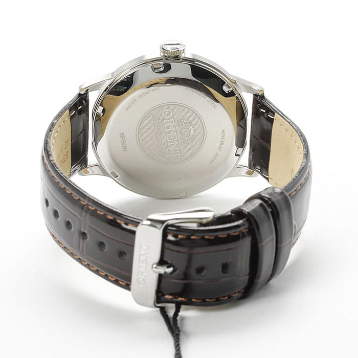 Orient Orient Automatic AC00008W, bambino япония мужские часы на браслете кожаный боковой вид