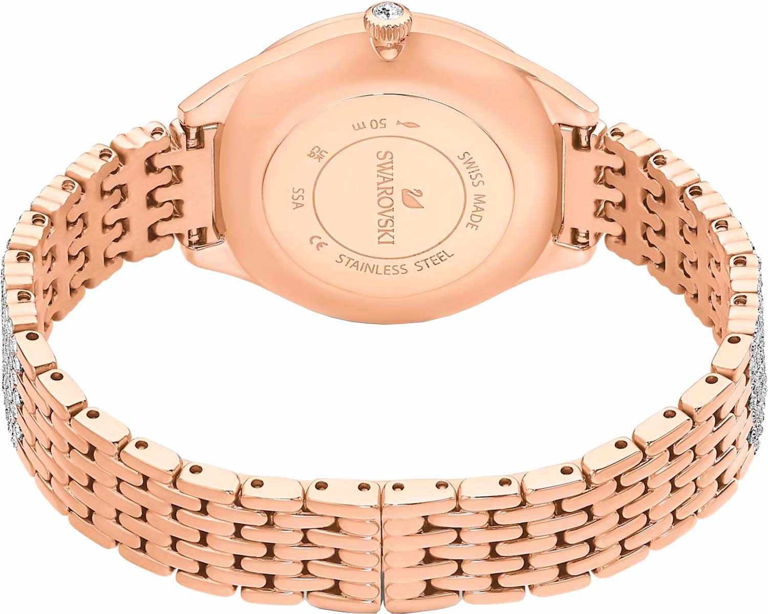 Оригинальные часы Swarovski Swarovski Attract 5644053 кварцевые калибр механизма  общий вид