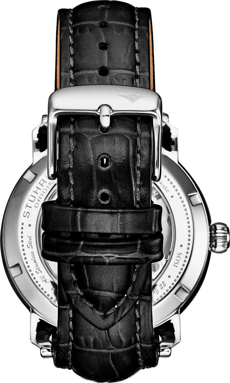 Stuhrling Stuhrling Celestial Timekeeper 1017.01 , наручные мужские часы фото под углом