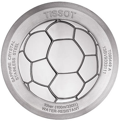 Tissot Tissot Quickster Chronograph Football T095.449.17.037.01 Quickster, наручные мужские часы фото под углом