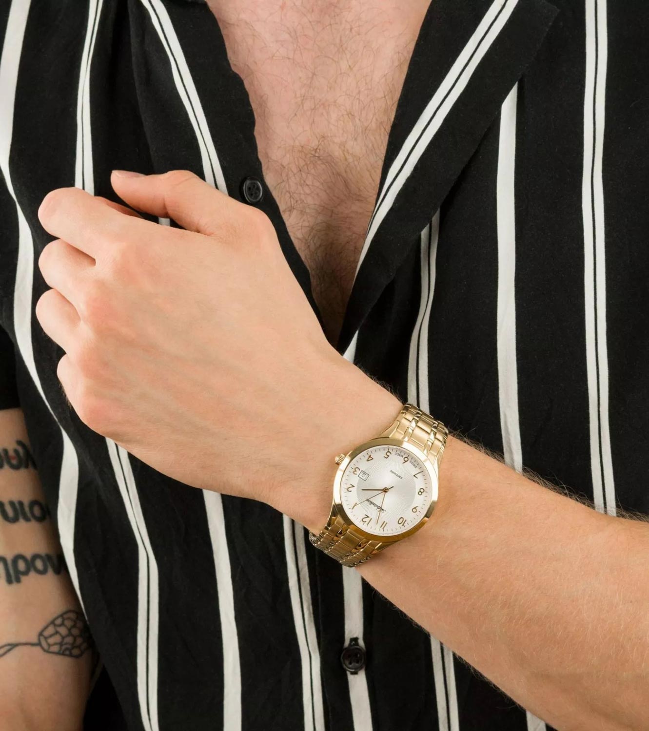 Оригинальные часы Adriatica Adriatica Twin A1236.1123Q кварцевые калибр механизма  общий вид