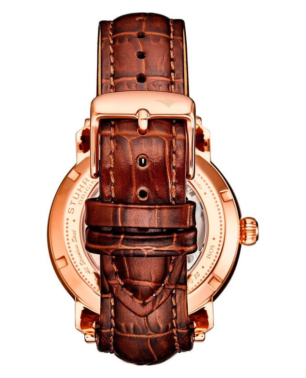 Stuhrling Stuhrling Celestial Timekeeper 1017.04 , наручные мужские часы фото под углом