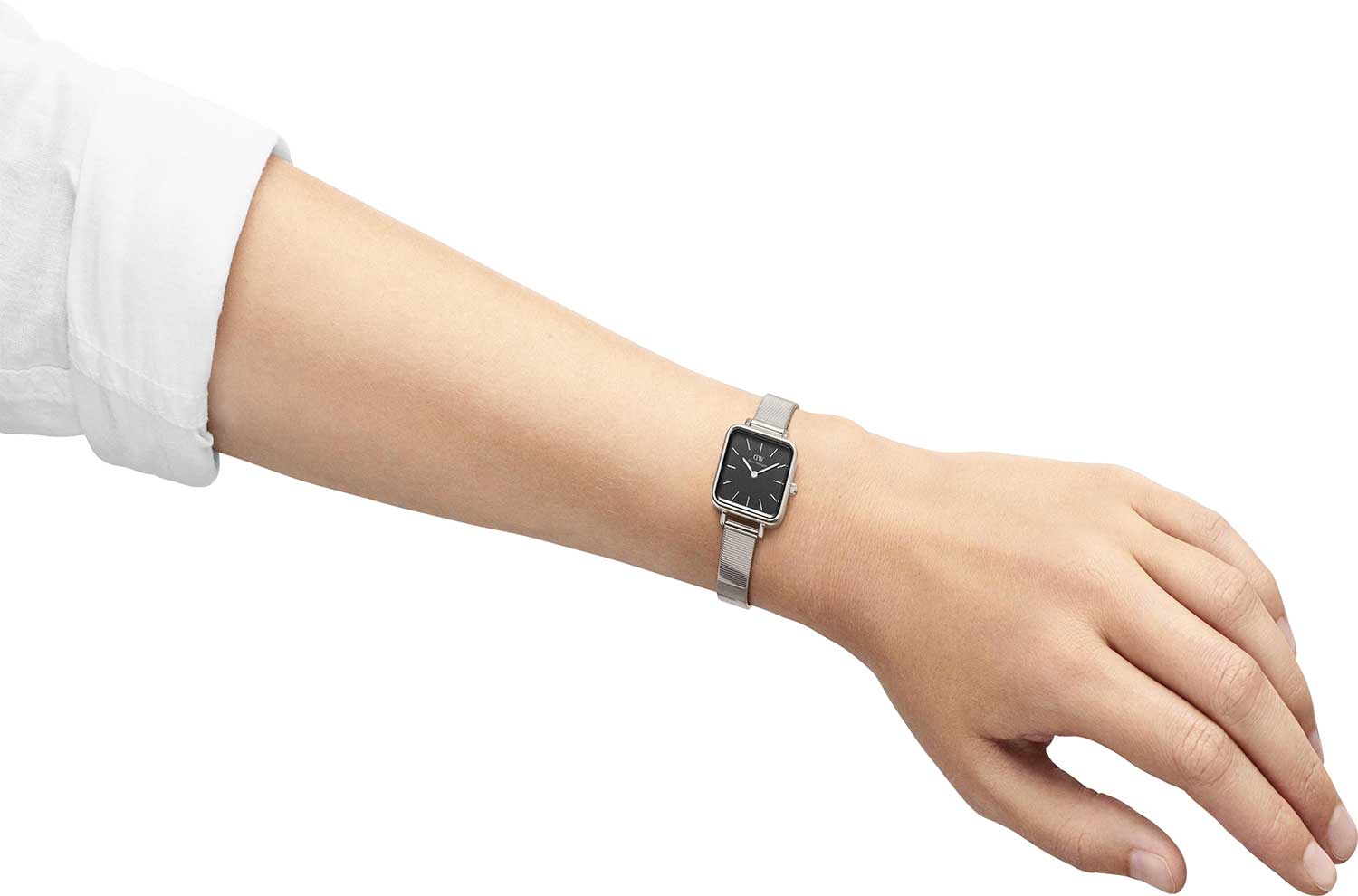 Daniel Wellington Daniel Wellington Quadro Studio DW00100522 , наручные женские часы фото под углом