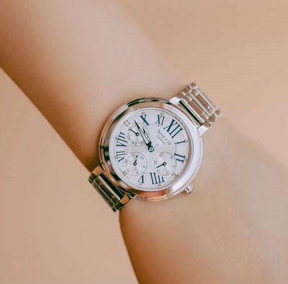 Casio Casio Sheen SHE-3034SG-7A, sheen япония женские часы на браслете  боковой вид