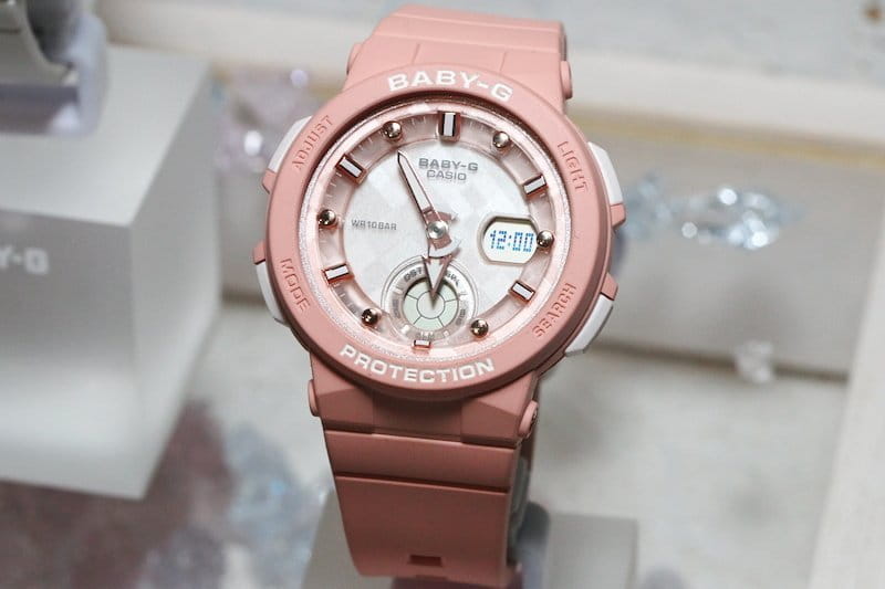 Оригинальные часы Casio Casio Baby-G BGA-250-4A автокварц (кинетик) калибр механизма  общий вид