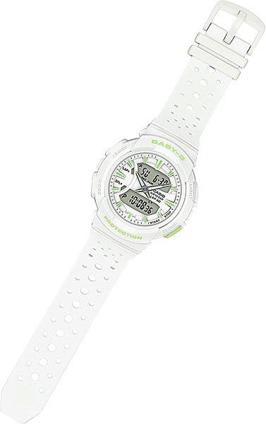 Casio Casio Baby-G BGA-240-7A2 женские часы белый циферблат на запястье