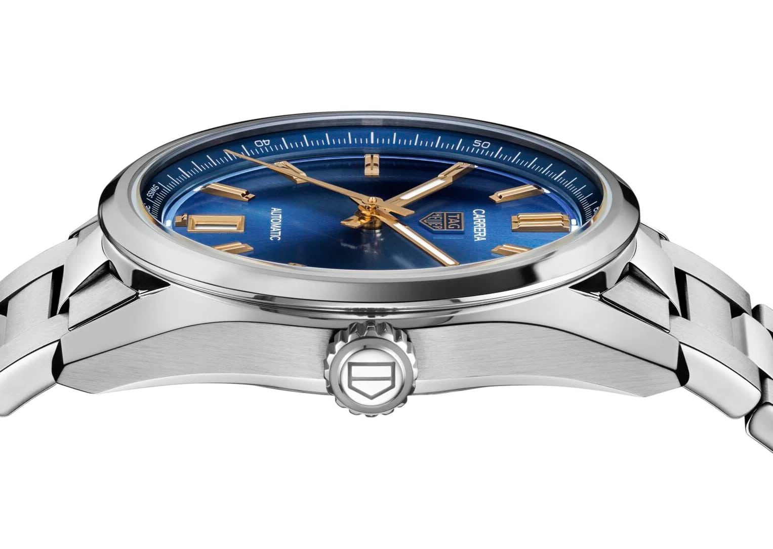 TAG Heuer TAG Heuer Carrera Date WBN2311.BA0001, carrera швейцария женские часы на браслете нержавеющая сталь боковой вид