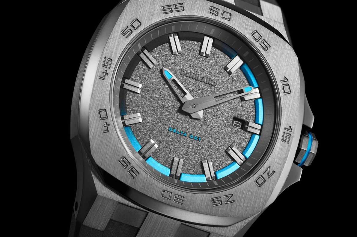 Оригинальные часы D1 Milano D1 Milano Delta 001 DTRJ02 кварцевые калибр механизма miyota общий вид