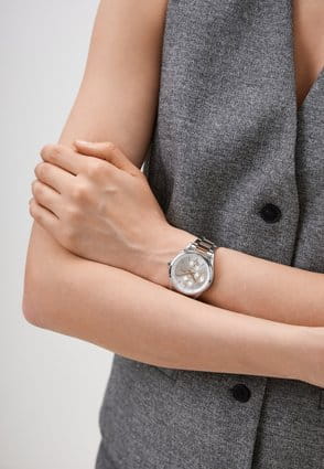 Slazenger Slazenger SL.09.2229.4.02 кварцевые женские часы часы крупный план серебристый циферблата